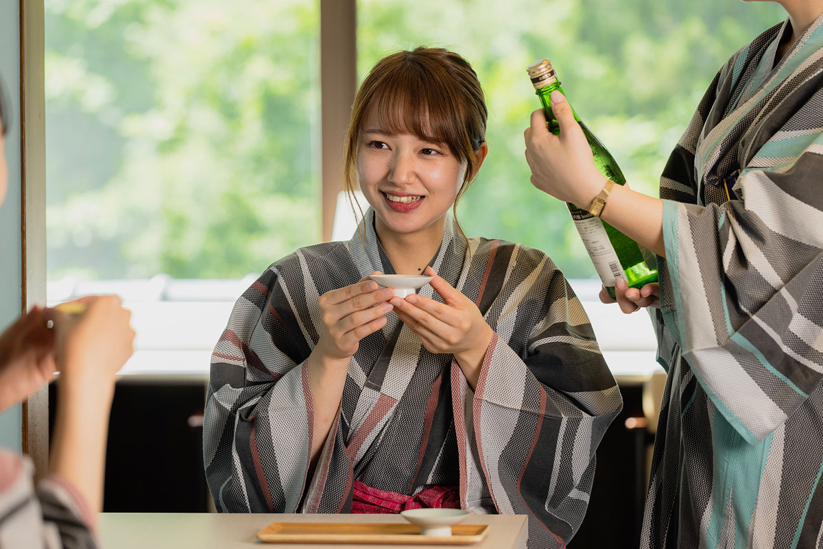 地酒飲み比べ