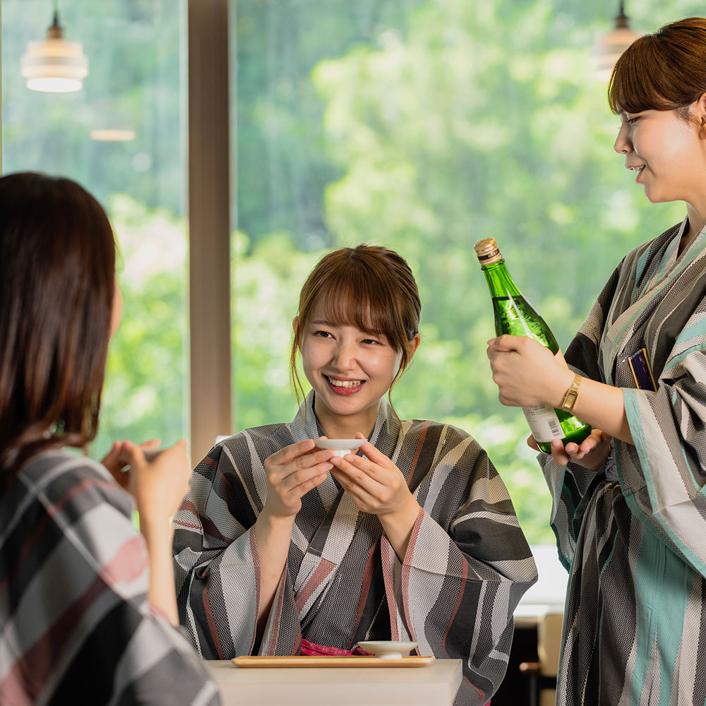 地酒飲み比べ
